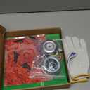 3-in-1 Heavy Duty Brush Cutter Blades Kit - Includes 6-Steel Blade Trimmer Head, 9" 36T Carbide Tipped & 10" 3T Brush Blades - Universal Weed Eater Attachments with 2 Adapter Kits