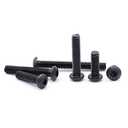 M6 x 60mm (15 pcs) Button Head Socket Cap Screws Bolts, Grade 10.9 Alloy Steel, Black Oxide Finish, Full Machine Thread