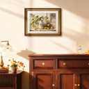 InSimSea Gold Framed Wall Art, Yellow Lemon Vintage Kitchen Wall Shelf Decor, Still Life Canvas Print Art, Dining Room Home Farmhouse Decor, Antique Paintings with Picture Frame 13x16inch