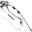 Rear Door Latch Cable - Right Passenger Side Lock Actuator Assembly for Ford E150 E250 E350 Econoline Van Back 92 93 94 95 96 97 98 99 00 01 02 03 04 05 06 07 08 09 10 11 12 13 14 15 16 17 18 19