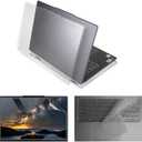 uconsmimo Laptop Case Set for 2025 IdeaPad Slim 5 / 5i (14", Gen 10) Scratch-Resistant & Drop-Resistant Hard Shell Frosted Transparent Protective Cover + Keyboard Cover + Screen Film