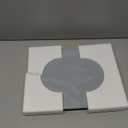 Moss & Stone Black Digital Bathroom Scale for Body Weight, Smart Step-On Technology, Backlit LCD Display, High Accuracy Weight Scale 400lb/180kg, Glass Slim Design, Auto On/Off, Home Use