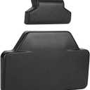 Motorcycle Back Cushion, CNC Rear Pad Saddlebag Trunk Passenger Backrest Accessory Motorcycle Backrest Pad Top Case Backrest Pad Fit for F8GS Black Motorcycle Backrest