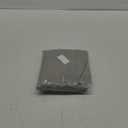 Oumefar Outdoor Swing Chair Cushion 3-seat Chair Cushion Replacement Swing Seat Cover for Patio Garden Yard(Gray)