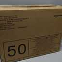 Amazon Basics X-Large Absorbent Puppy Pads, Leak-Proof, Quick-Dry, 28 x 34 Inches, Pack of 50, Blue & White