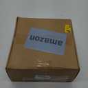 Zhanmai 100 Pcs 4.7 x 2.4 x 3.9 Inch Mini Gift Bags Bulk with Tissue Paper Kraft Paper Bag with Handle Gift Tag for Birthday Party, Halloween, Thanksgiving, Christmas, Wedding Showers (Black)