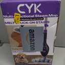 CYK Steam Mops for Floor Cleaning, 12 in 1 Handheld Steam Cleaner for Home, Floor Steamer for Hardwood Floors and Tile (Purple-Grey)