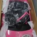 Best Ride On Cars Fiat 500 Push Car, Pink, Large