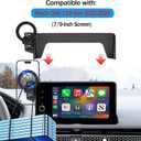 for 2022 2023 2024 2025 2026 Honda Civic 11th Gen Phone Holder, 7/9-inch Screen Fixed Clip, 360 Rotation, Compatible with MagSafe, for Honda Civic Accessories