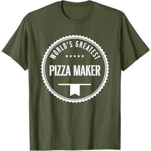 World's Greatest Pizza Maker T-Shirt T-Shirt S