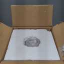 Aspen Creative 23137-4A Transitional Frosted Ceiling Fan Shade, 2-1/8" Fitter, 4-3/4" Diameter x 4-3/4" Height, 4 Pack Replacement Glass