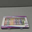 Tub Works Smooth Bath Crayons Bath Toy, 12 Pack | Nontoxic, Washable Bath Crayons for Toddlers & Kids | Unique Formula Draws Smoothly & Vividly on Wet & Dry Tub Walls | Hexagon Grip Bathtub Crayons