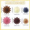 Ireer 6 Pcs Boho Paper Flowers for Bulletin Board Decor