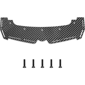 LRFHL Carbon Fiber Front Splitter Lower Bumper Guard RC Upgrade Part for 1/7 ARRMA LIMITLESS V2 F1 RC Car