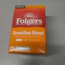 Folgers Breakfast Blend Coffee, Mild Roast, Keurig K-Cup Pods, 10 Count Box (EXP 11/21/26)
