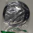 Masfrio WB31M20 WB31M19 Replacement Drip Pans for GE Hotpoint Range Cooktop - Includes 2 x 6-Inch & 2 x 8-Inch Burner Bowls, Compatible with WB31M0020 WB31M0019 & More (4-Pack, Black)