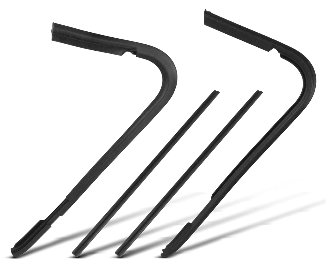A-Premium 4PCS Window Molding Trim Weather Stripping Kit