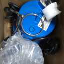 FOTING 3/4HP Submersible Sump Pump,4500 GPH Cast Iron Sewage/Effluent Pump,Automatic Tethered Float Switch,Septic Pump for Basement,Septic Tank,Basin,Sewage Well,Sewage System,1-1/2" NPT Discharge