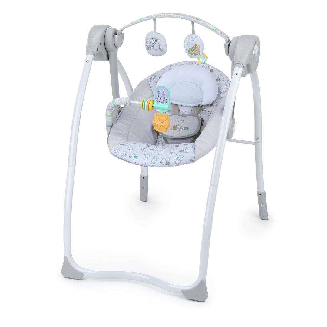 Bright Starts Disney Baby Winnie the Pooh Milestone Baby Swing, Infant