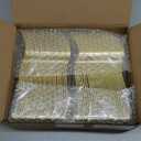 Goodluck 150 Pack Gold Plastic Forks, Heavy Duty Forks Disposable, Plastic Cutlery Perfect for Weddings, Parties, Dinners and Thanksgiving