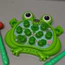 HopeRock Toys for 2 3 4 5 Year Old Boy,Toddler Toys Age 2-4, Whack A Frog Game,with 5 Modes,45 Levels,9 Music Spray and Light-up, Baby Toy Gifts for Early Learning, Birthday Gift for Toddler Boy Toys