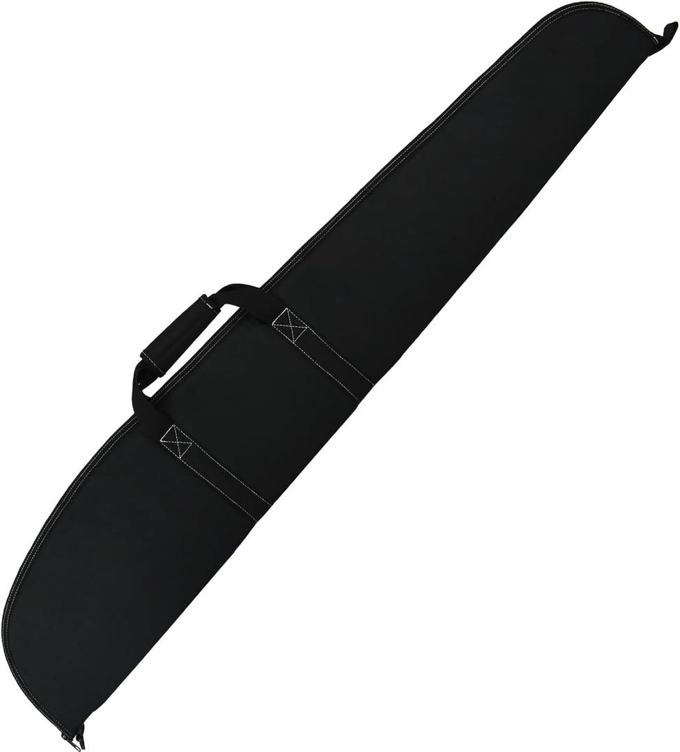 AUMTISC Soft Rifle Gun Case, 49/51 inch Padded Shotgun Bag with Carrying Handle for Hunting and Shooting, 52"-Fits Item Up To 49"