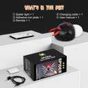 Spider Night Light with Remote Control, Spider Projector Wall Decor USB Powered Cute Spider Projector for Home, Unique Gifts