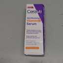 CeraVe Vitamin C Serum with Hyaluronic Acid, Skin Brightening Serum for Face with 10% Pure Vitamin C, Fragrance Free, 1 Fl. Oz