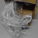 Retisee Winter Decoration Snowflake Tree LED Light with 24 LED Lights USB Battery Operated Snow Indoor Outdoor for Home Table Party Decor (1.48 Ft)