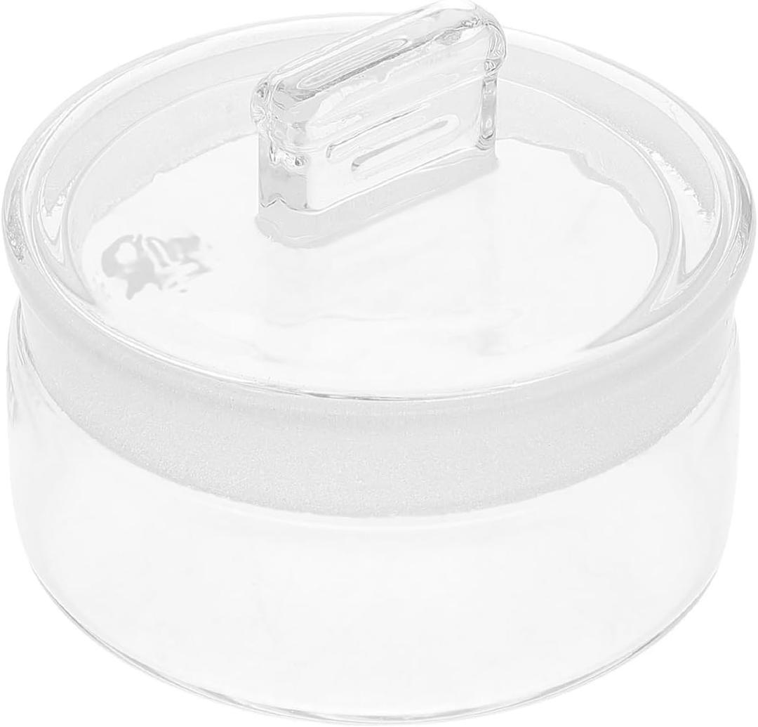 Glass Weighing Bottle Low Form Transparent Laboratory Storage Flask for Chemistry for Hygroscopic Chemicals Accurate Measurements Lab Settings