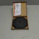 Vinyl Siding Mounting Blocks, Octagon Siding Mount for Outdoor Light, Black (1 Pack)