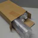 Baderke Clear Plastic Cups with Strawless Sip Lids Disposable Round Bottom Togo Cups for Coffee Smoothie Cold Beverage Coffee Shops and Party Catering (12 oz, 50 Pcs)