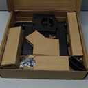 Amazon Basics Full Motion Articulating TV Wall Mount, with Swivel and Tilt, for 26" to 55" TVs and Flat Panels up to 80 Lbs, VESA Compatible, Black