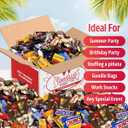 Chocolate Candy Variety Pack, Bulk Chocolate Candy For Parties, 5 LB Assorted Chocolate Candy Variety Pack, Delicious Mixed Chocolate Candy Assortment Bag Bulk, Perfect For Sharing And Snacking (EXP 01/17/27)