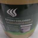 Epoxy Colored Sand Floor Paint, Sesame Black, 3 Gallon, 384 Fl Oz