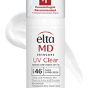EltaMD UV Clear Face Sunscreen SPF 46, Oil-Free Sunscreen with Zinc Oxide, Dermatologist Recommended
