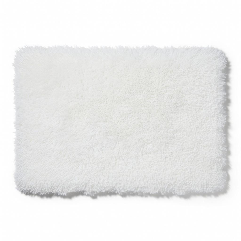 Bath Mat White 20x30 In