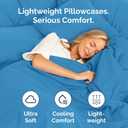 Queen Pillow Cases Set of 2 - Ultra Soft Hotel Quality Pillowcase Covers - Comfy, Cozy & Wrinkle Free - Shrink, Stain & Fade Resistant - Machine Washable Pillow Protectors - 2 Piece Set - Denim Blue