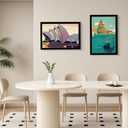 SESEAT 16x24 Frame Black, Display Pictures 16x24 without Mat, Photo Frames Wall Gallery, 1 Pack