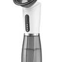 Ear Wax Removal Kit Electric Ear Cleaner Tool - Integrated Water Tank, Single-Hand Operation Earwax Remover, Ear Irrigation Flushing System with 4 Levels & Soft Silicone Tips, Safe for Family Use