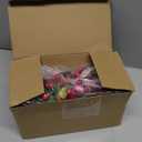 DR.DUDU Valentines Day 6 Ft Garland with Lights, Twig Garland with Pink Heart Roses and Berry Valentines Decor for Home Mantel