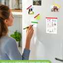 2 x HOUSE AGAIN 20 PCS Bag Clip with Magnetic, Plastic Chip Clips for Food Storage, Upgrade Wide Open Colorful Food Clips for Bread, Snacks, Fridge Organizer Kitchen and Home, Easy to Store (16 x S,4 x L)