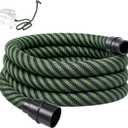 Dust Extractor Hose D27/32x3.5M For Festool Vacuum Suction Hose, Compatible With Festool Ct 26/36/48 Ct 15/25 Ct Mini and Ct Midi Vacumm, Suitable for Sanders, Track Saw And Other Power Tools, 3.5M