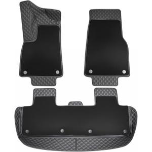 Topfit Floor Mats for Tesla New Model Y Juniper PU Leather Floor Mats for Tesla Model Y Accessories 2025-2026