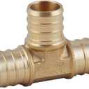 LD Valve-F1807 PEX Fittings-3/4" Pex Tee for PEX Tubing (15-Pack)