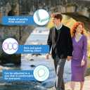 Reusable Cooling Neck Wrap for Hot Weather, Neck Cooling Tube, Adjustable Cold Therapy Wrap for Outdoor Sports, Golf, Gardening, Transparent PVC with 6Hrs Cooling, Adult & Youth (Green)