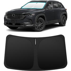 INSAUTO Custom Fit Windshield Sun Shade Accessories for Mazda CX50 CX-50 2023-2026, Foldable Front Window Sunshade, UV & Heat Reflector, Keeps Interior Cool, Includes Storage Bag