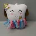 Beautiful Tooth Fairy Pillow Colorful Skirt Tooth Fairy Doll Lost Teeth Keepsake Gift for Kids