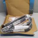 Ally Peaks Pull Up Bar for Doorway | Thickened Steel Max Limit 440 lbs Upper Body Fitness Workout Bar| Multi-Grip Strength for Doorway | Indoor Chin-Up Bar Fitness Trainer for Home Gym Portable (silver2)