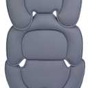 Innokids Infant Car Seat Insert, Car Seat Head and Body Supports for Babies, Soft Car Seat Insert Cushion Pad Suit for Infant Car Seats and Baby Strollers(Grey)